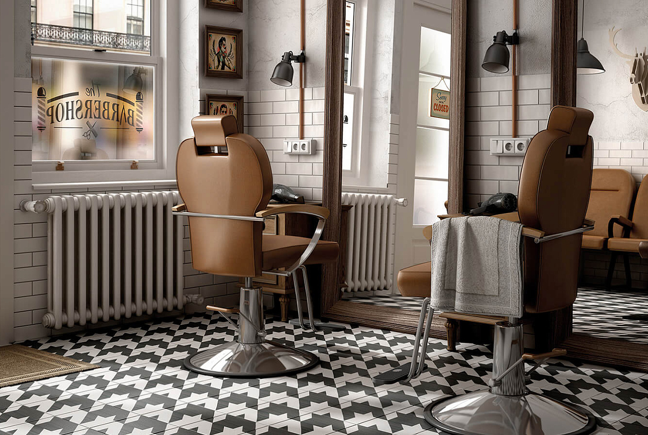 CAPRICE DECO TWEED B&W